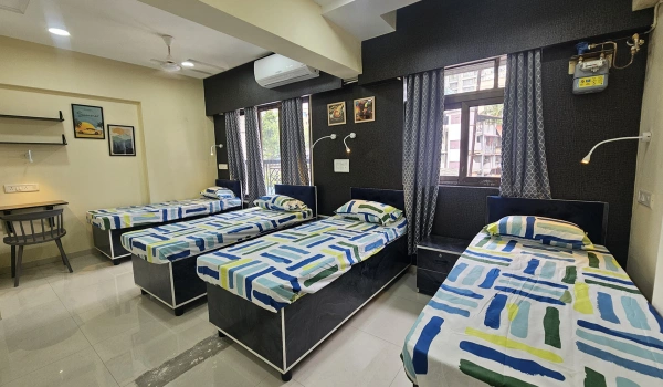 boys pg in vile parle, girls pg in vile parle, pg in mumbai with food